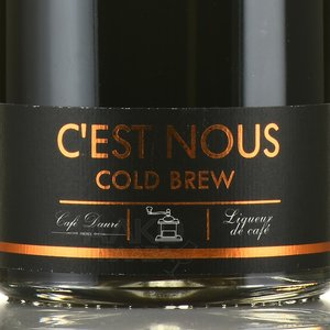 C’est Nous Cold Brew Liqueur de Cafe - ликер Сэ Ну Колд Брю Ликер де Кафе 0.7 л