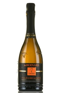 De Bernard 7 Ombre Valdobiadene Prosecco Superiore - вино игристое Де Бернар 7 Омбрэ Вальдоббьядене Просекко Супериоре 0.75 л белое брют