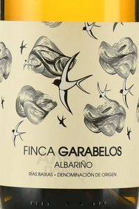 Rias Baixas Albariño Finca Garabelos - вино Риас Байшас Альбариньо Финка Гарабелос 0.75 л белое сухое