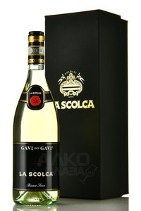La Scolca Gavi dei Gavi DOCG Gift Box - вино Ла Сколька Гави дей Гави 0.75 л в п/у белое сухое
