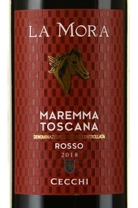 Cecchi La Mora Maremma Toscana - вино Чекки Ла Мора Маремма Тоскана 0.75 л красное сухое