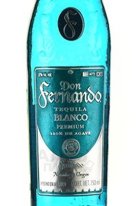 Don Fernando Blanco - текила Дон Фернандо Бланко 0.7 л