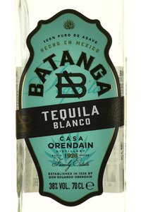 Batanga Tequila Blanco - текила Батанга Бланко 0.7 л