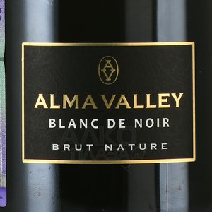 Вино игристое Алма Велли Блан де Нуар 0.75 л белое брют
