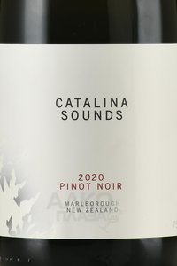 Catalina Sounds Pinot Noir Marlborough - вино Каталина Саундс Пино Нуар Мальборо 0.75 л красное сухое