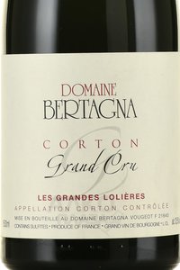 Corton Grand Cru Les Grandes Lolieres AOP - вино Кортон Гран Крю Ле Гран Лольер АОП 1.5 л красное сухое