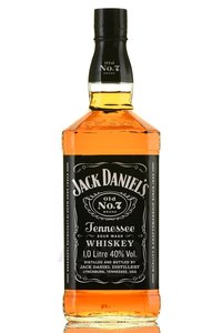 Jack Daniels Tennessee - виски Джек Дэниелс Теннесси 1 л в п/у