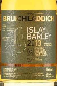 Bruichladdich Islay Barley - виски Бруклади Айла Барли 0.7 л