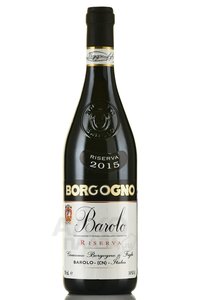 Barolo Riserva 2015 - вино Бароло Ризерва 2015 год 0.75 л красное сухое в п/у