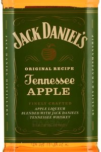 Jack Daniel’s Tennessee Apple - виски Джек Дэниел’с Теннесси Эппл 1 л