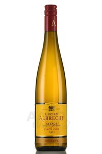 Pinot Gris Reserve Lucien Albrecht Alsace - вино Пино Гри Резерв Люсьен Альбрешт Эльзас 0.75 л белое полусухое