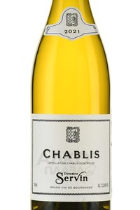 Chablis - вино Шабли 2021 год 0.75 л белое сухое