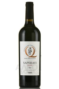 Chelti Qvevri Saperavi - вино Челти Саперави Квеври 0.75 л красное сухое