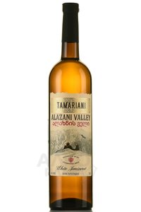 Tamariani Alazani Valley White Semi Sweet - вино Тамариани Алазанская Долина 0.75 л белое полусладкое