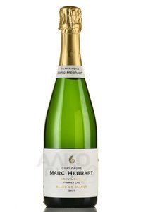 Marc Hebrart Blanc de Blancs Premier Cru Mareuil - шампанское Марк Эбрар Блан де Блан Премье Крю Марей 2019 год 0.75 л белое брют