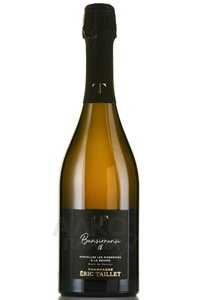 Champagne Eric Taillet Bansionensi - шампанское Шампань Эрик Тайе Бансионенси 2018 год 0.75 л белое экстра брют в п/у