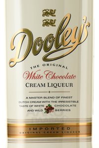 Dooley’s White Chocolate Cream Liqueur - Дулис Уайт Чоколэйт Крим Ликёр 0.7 л