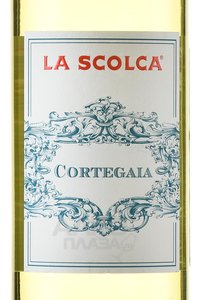La Scolca Cortegaia - вино Ла Сколька Кортегайя 0.75 л белое сухое