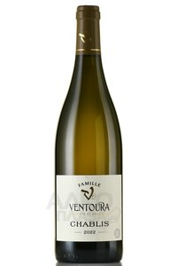 Domaine Ventoura Chablis - вино Шабли Домэн Вентура 0.75 л белое сухое