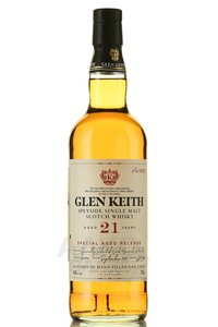 Glen Keith 21 years old - виски Глен Кит 21 год 0.7 л