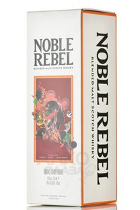 Noble Rebel Smoke Symphony Blended Malt - виски Нобл Ребел Смоук Симфони Блендед Молт 0.7 л в п/у