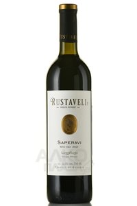 Вино Саперави Руставели 2021 год 0.75 л красное сухое