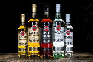 Ром Bacardi белый, золотой и темный в ассортименте