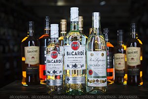 Ром Bacardi коллекция Carta Blanco и Superior