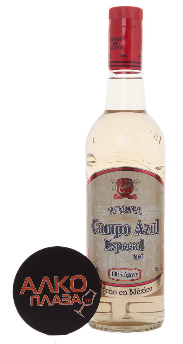 текила Campo Azul Especial Oro 100 % Agava 0.7 л 