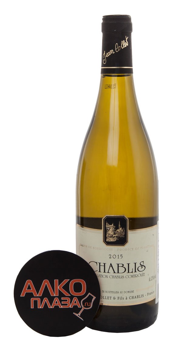 Domaine Jean Collet et Fils Chablis - вино Домэн Жан Колле э Фис Шабли 0.75 л белое сухое