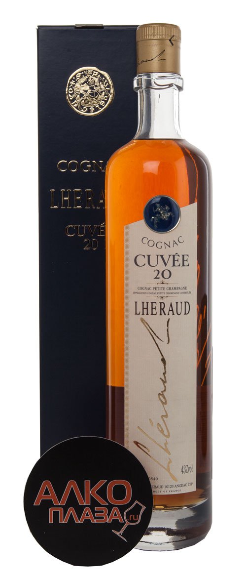 Lheraud Cuvee 20 - купить коньяк Леро Кюве 20 0.7 л - цена