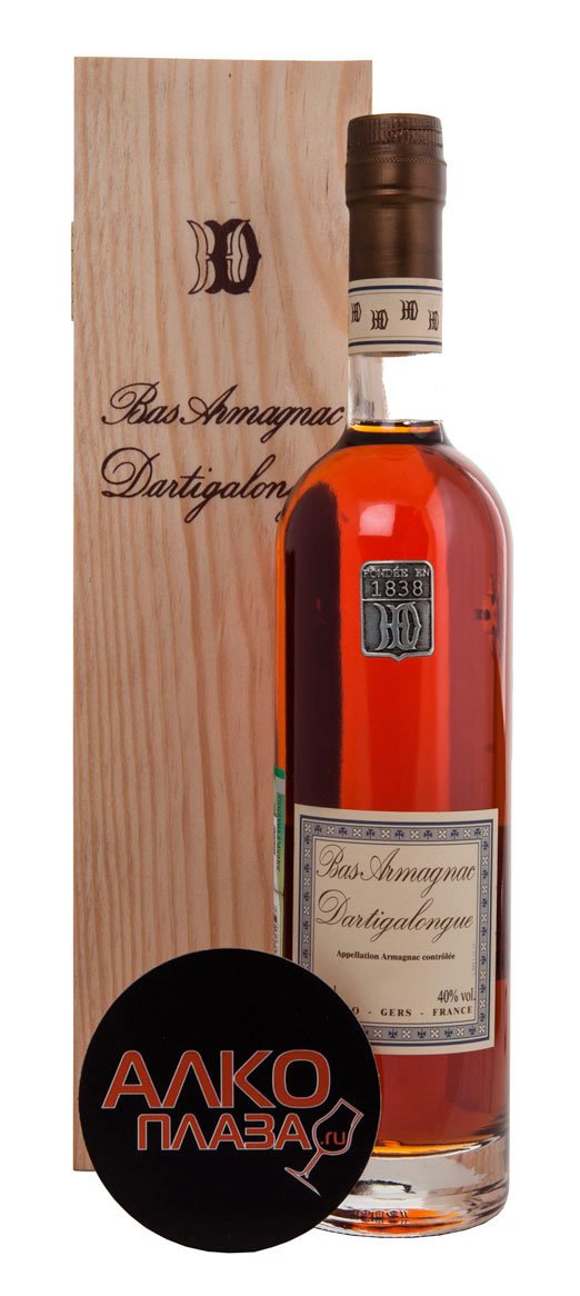 Vintage Bas Armagnac Dartigalongue 1987 - арманьяк Винтаж Ба Арманьяк Дартигалон 1987 года 0.5 л