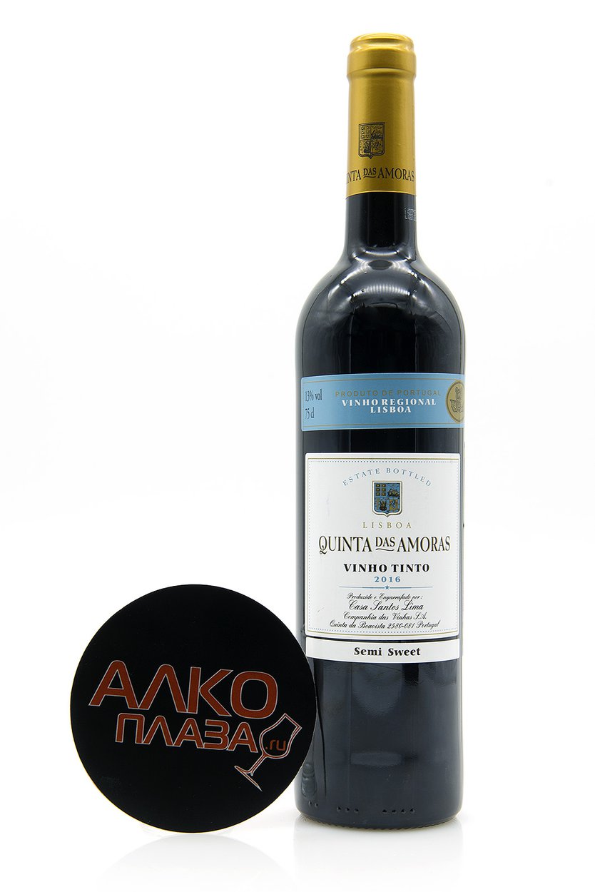 Quinta Das Amoras - вино Кинта Даш Амораш 0.75 л красное полусладкое