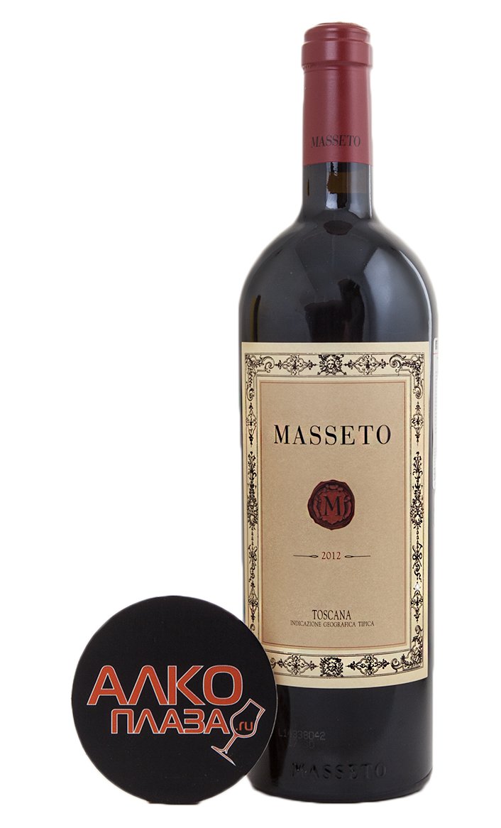 Masseto Toscana IGT - вино Массето 2012 год 0.75 л красное сухое