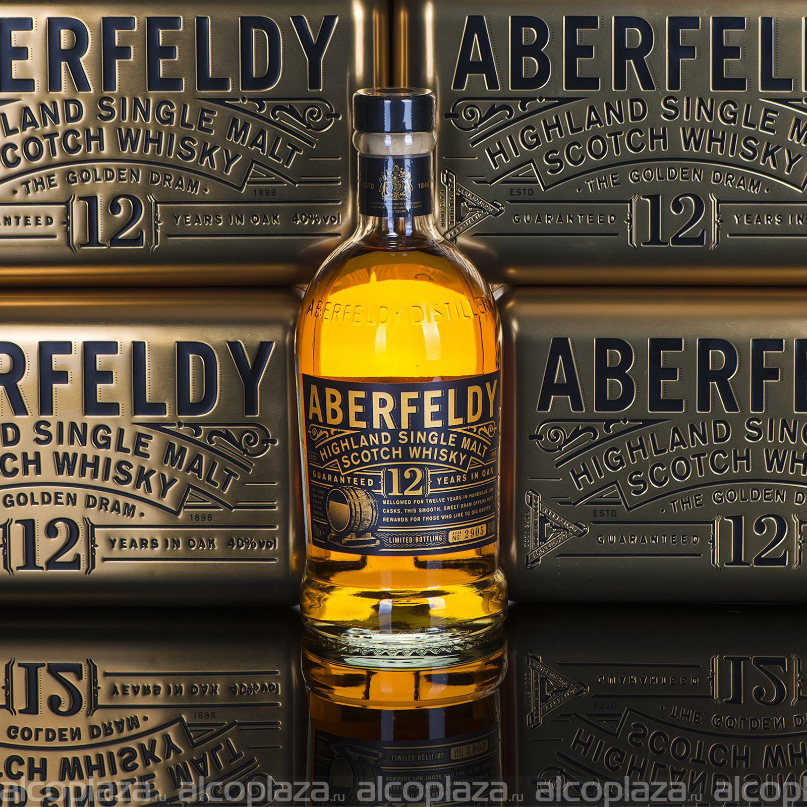 Aberfeldy 12 years - купить виски Аберфелди 12 лет 0.75 л - цена