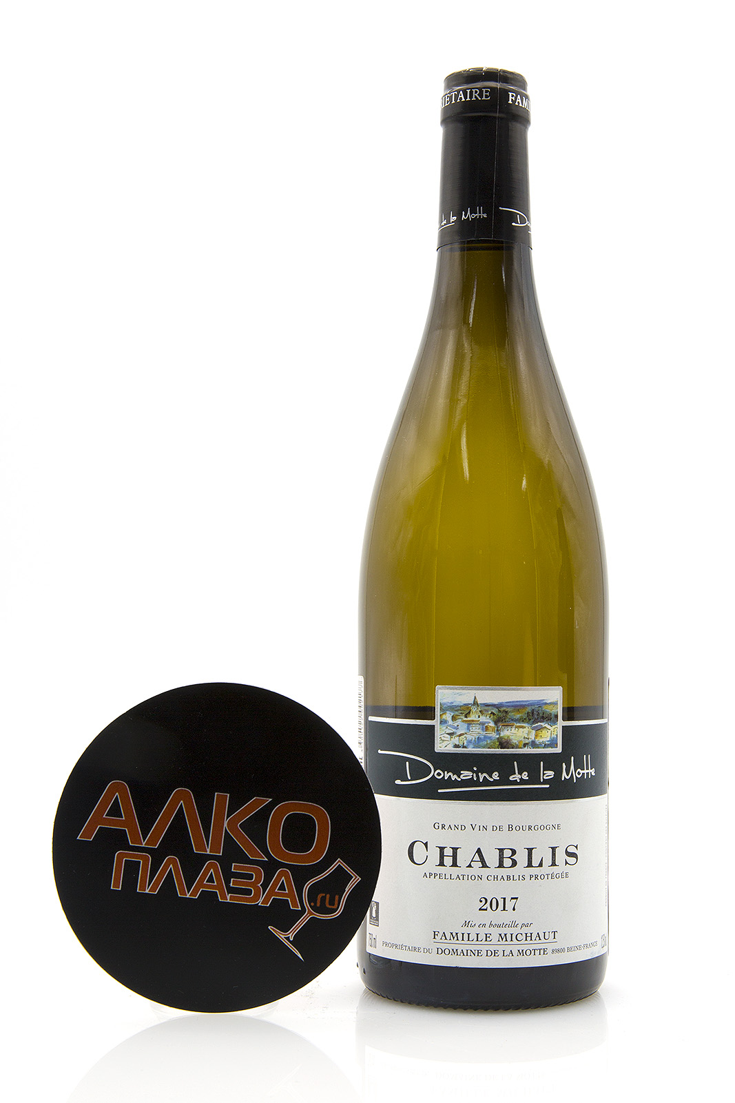 Domaine de la Motte Chablis - вино Домейн де ля Мот Шабли 0.75 л белое сухое
