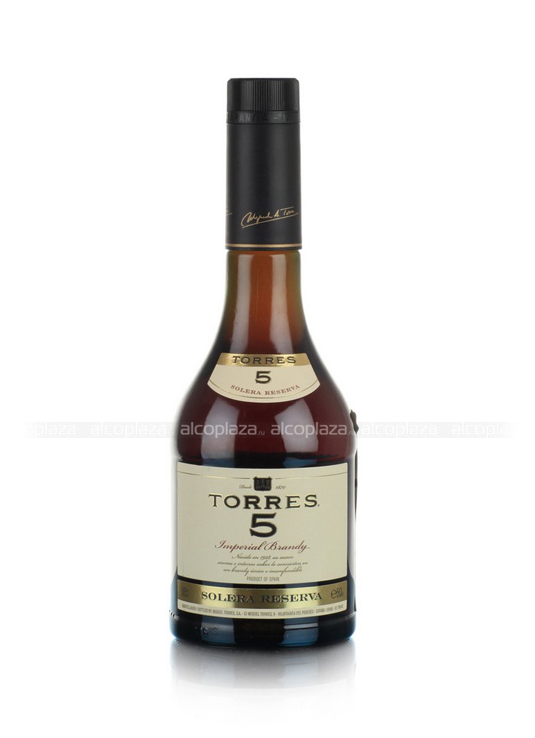 Torres 5 years - бренди Торрес 5 лет 0.5 л