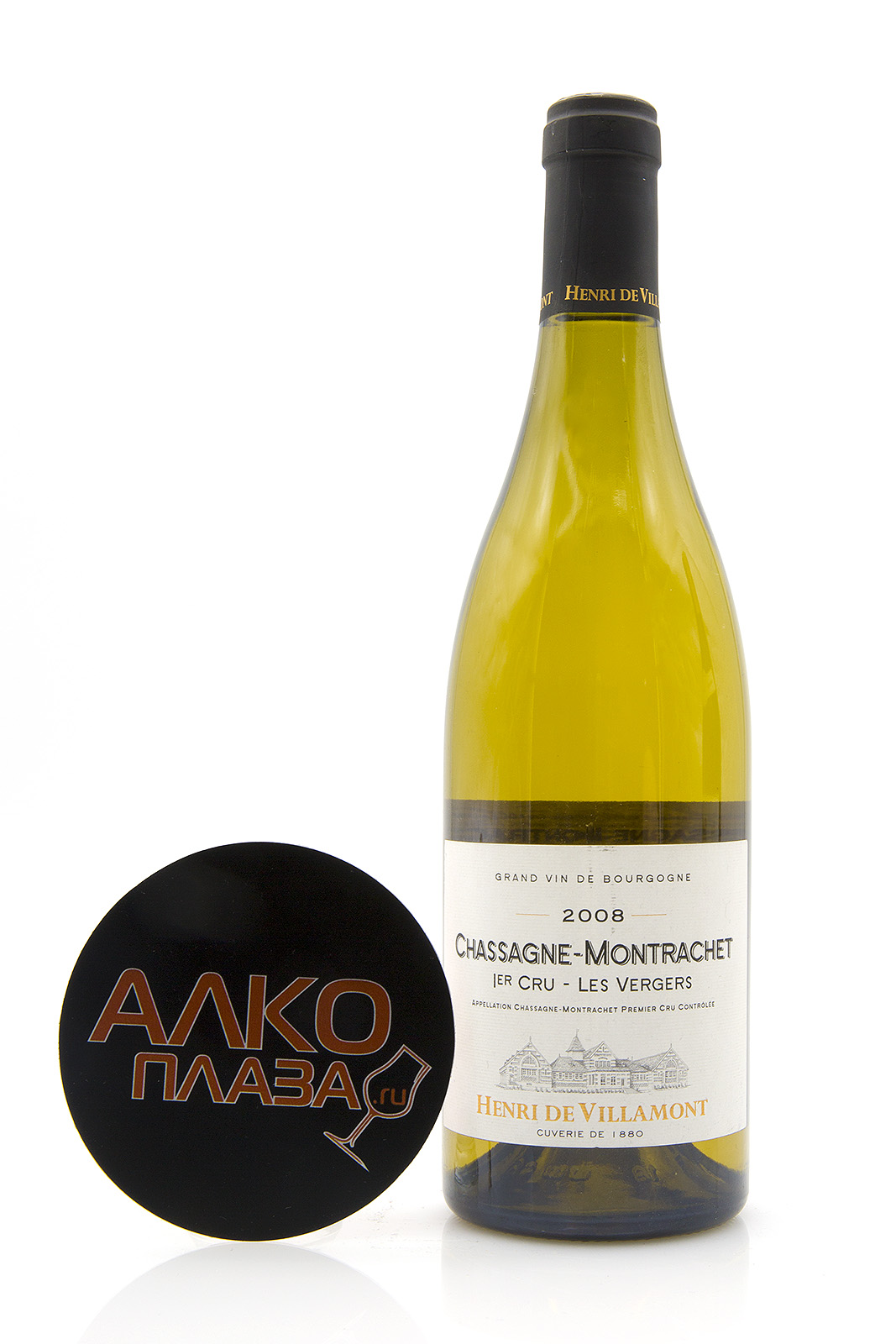 Henri de Villamont Chassagne-Montrachet AOC французское вино Анри де Вилльямон Шассань Монраше АОС