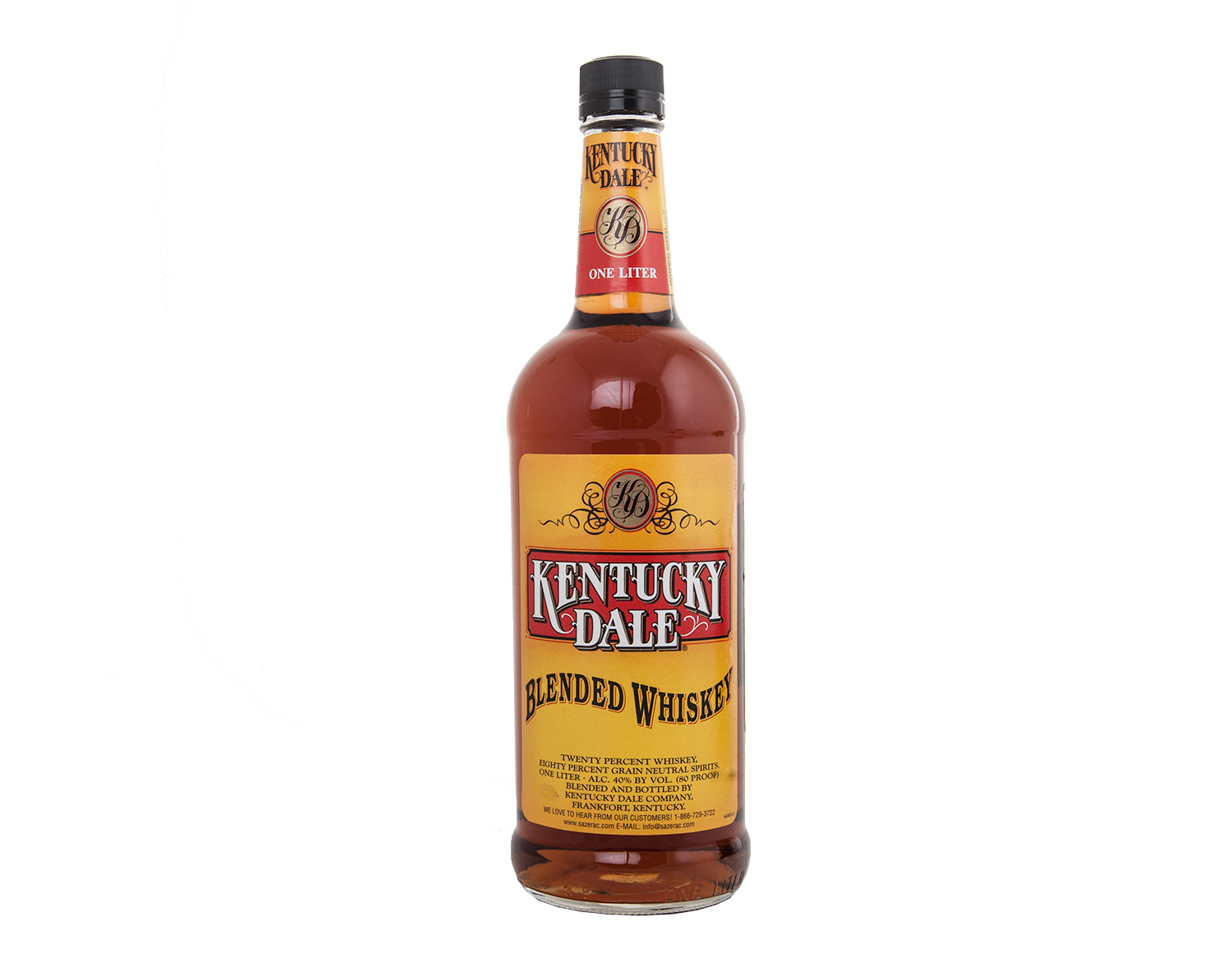 Виски Kentucky Dale Blend. Купажированный (Blended), 40% / 0.75 л. Виски Кентукки Дэйл.