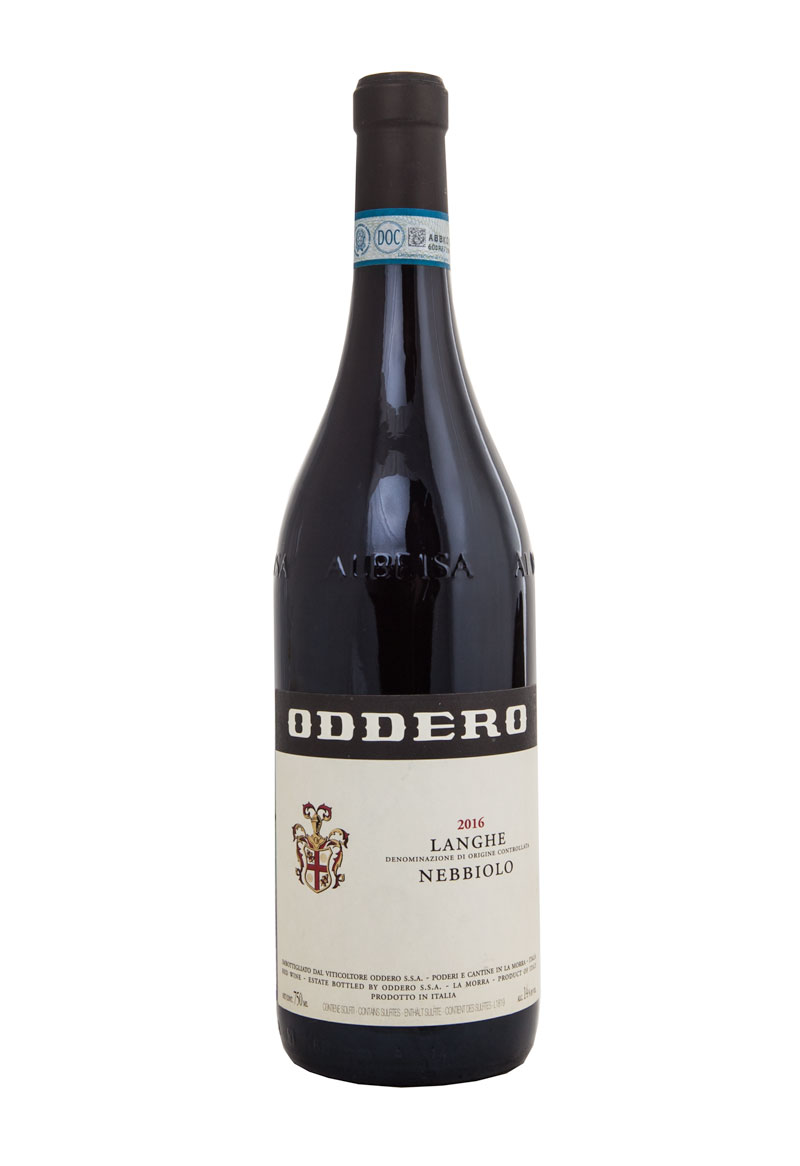 Oddero Nebbiolo Langhe - вино Оддеро Неббиоло Ланге 0.75 л красное сухое