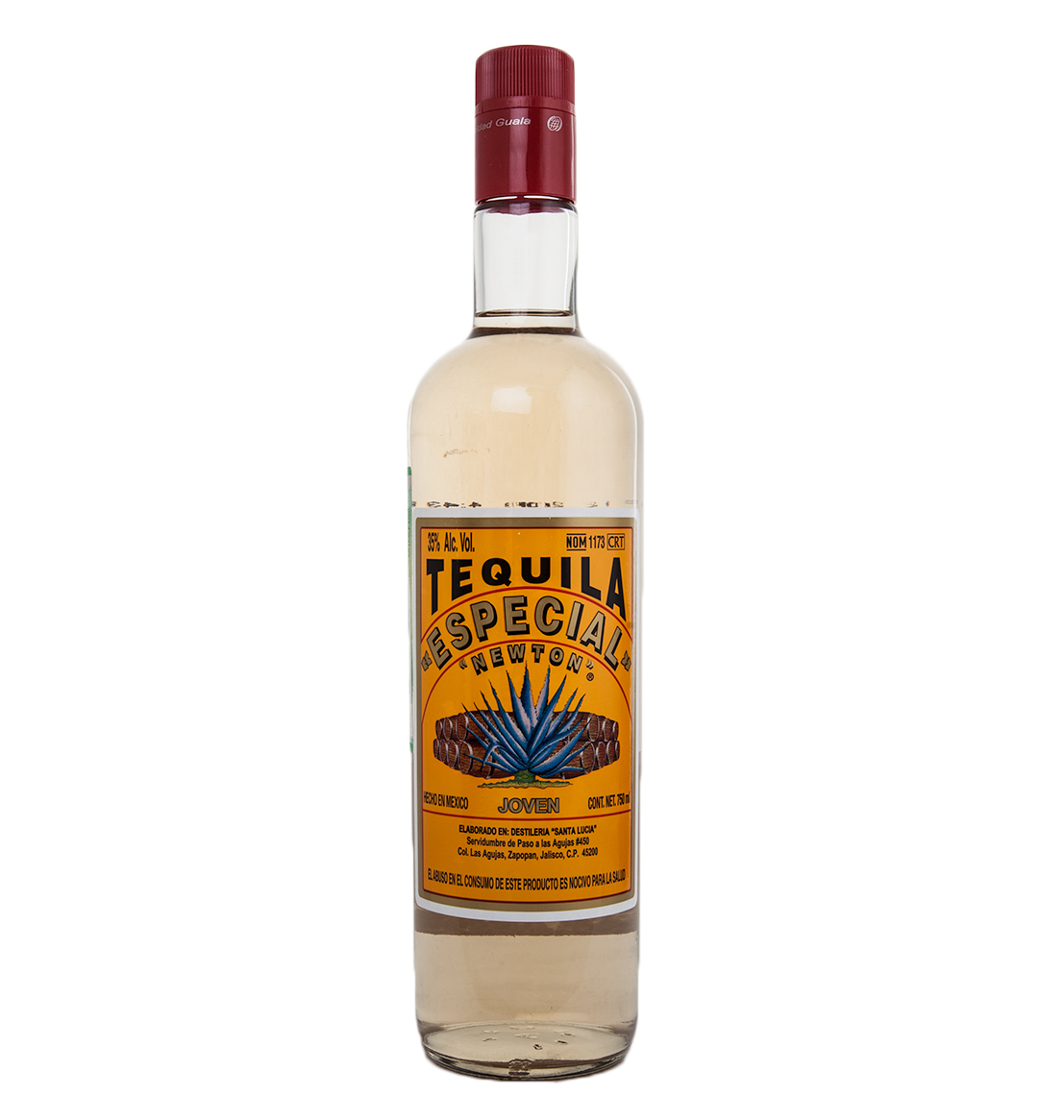 Tequila Especial Newton Joven - текила Эспесьяль Ньютон Ховен 0.75 л