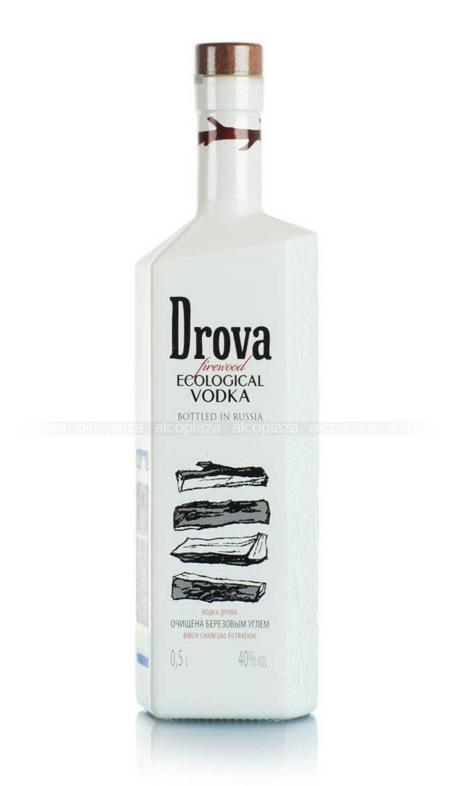 Drova - водка Дрова очищена березовым углем 0.5 л