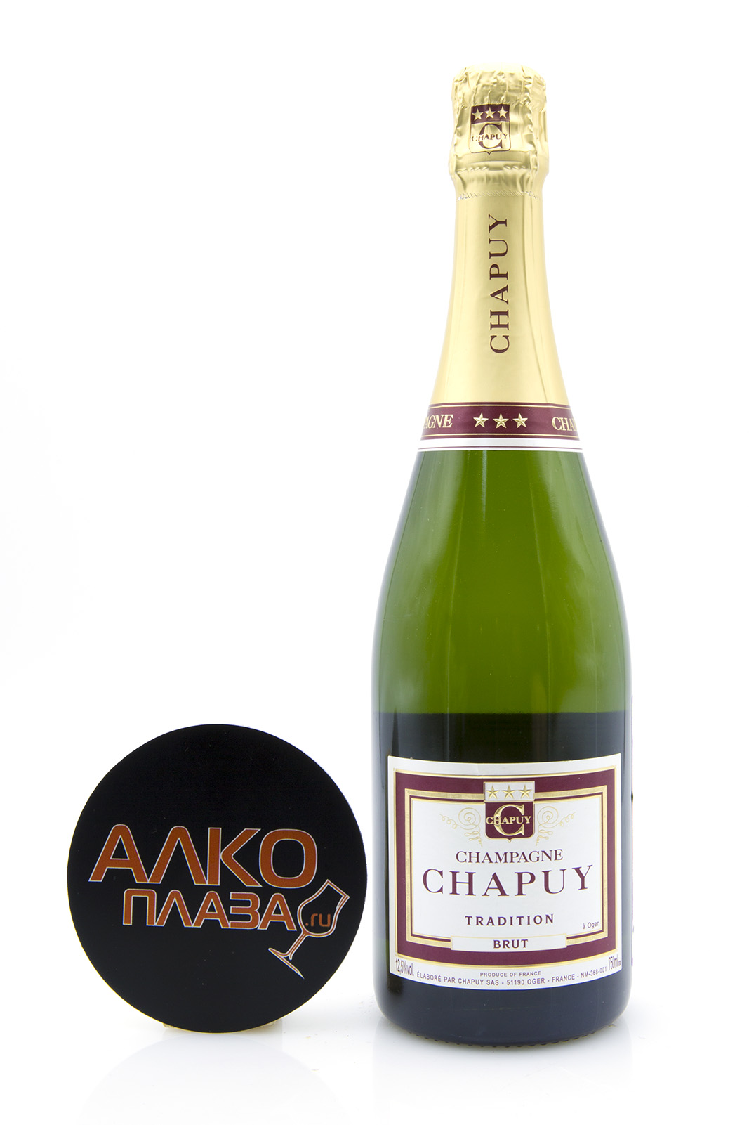 Chapuy Carte Noire Brut Tradition - шампанское Шапуи Карт Нуар Брют Традисьон 0.75 л