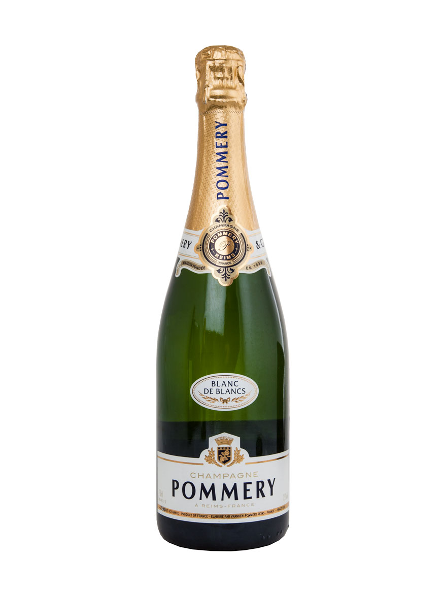 Pommery Blan de Blan - шампанское Поммери Блан де Блан 0.75 л