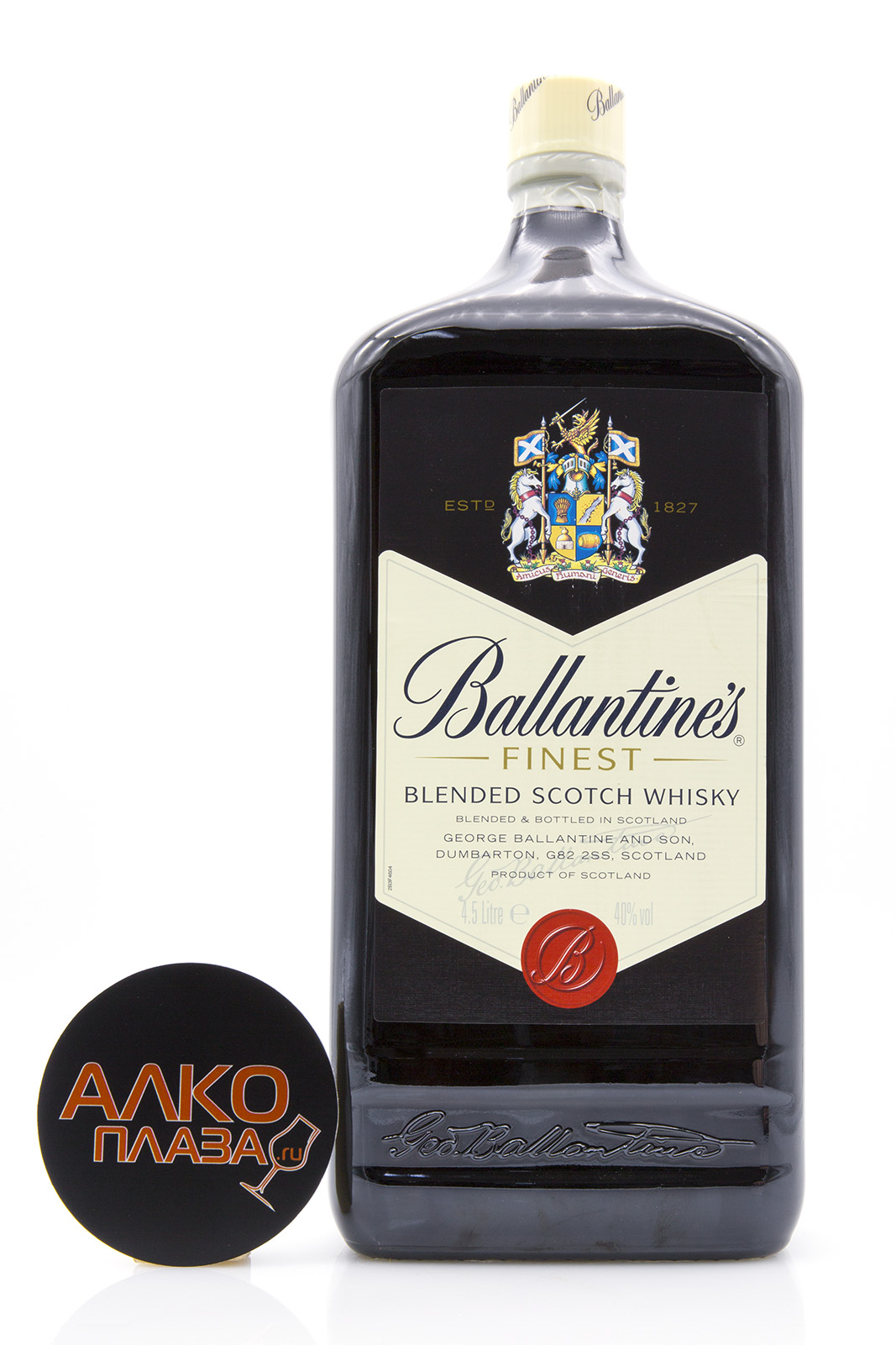 Ballantines Finest - купить виски Балантайнс Файнест 4.5 л - цена