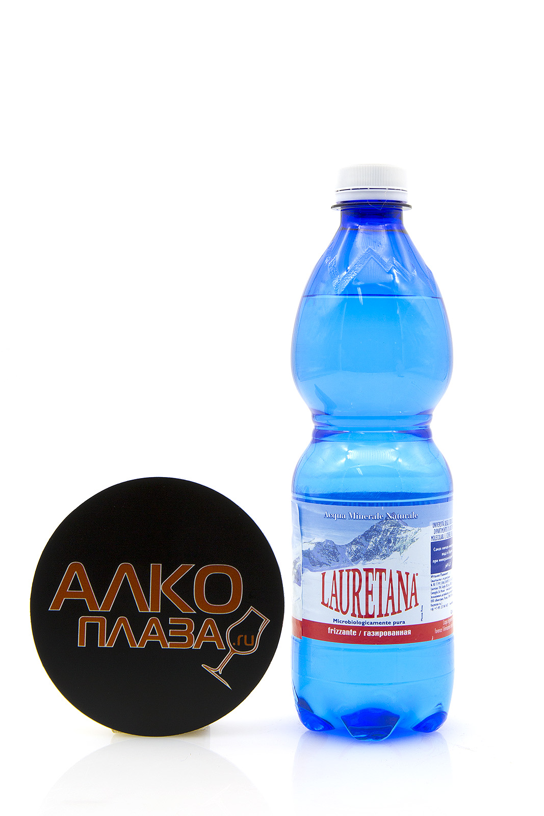 Lauretana - вода Лауретана 0.5 л газированная пл. бут.