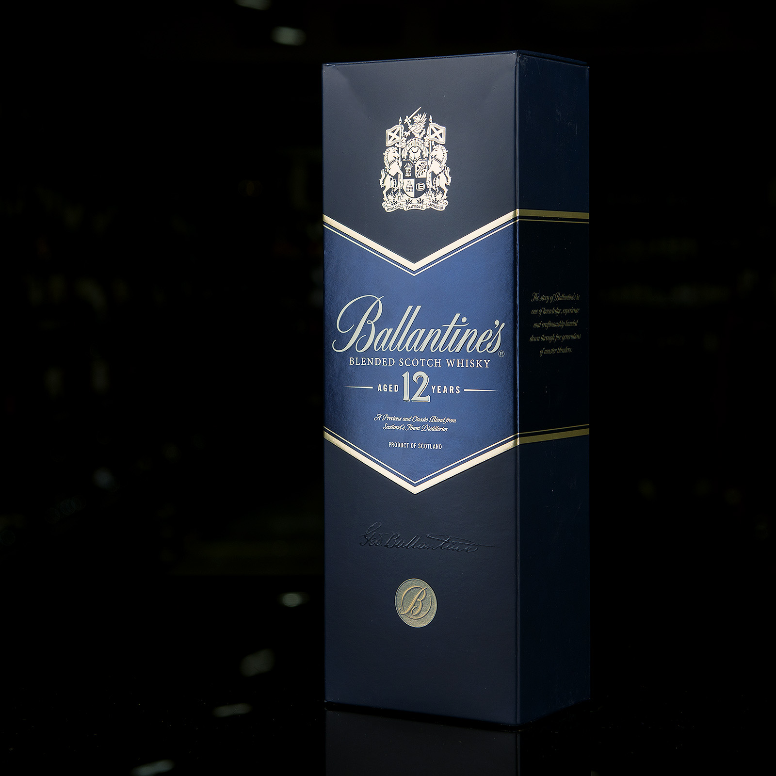 Ballantines 12 years - купить виски Баллантайнс 12 лет 0.7 л - цена