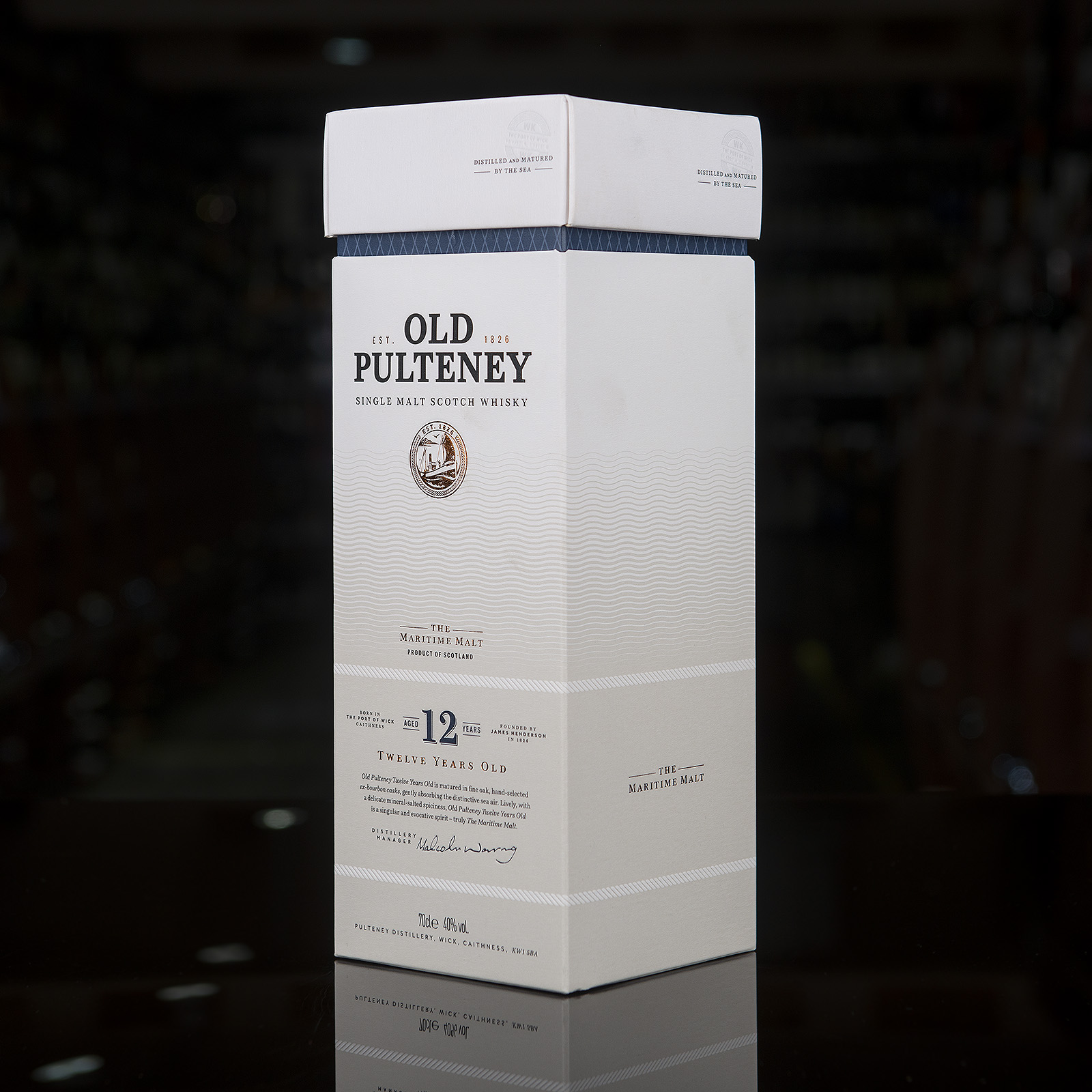 Old Pulteney 12 years - купить виски Олд Пултени 12 лет - цена