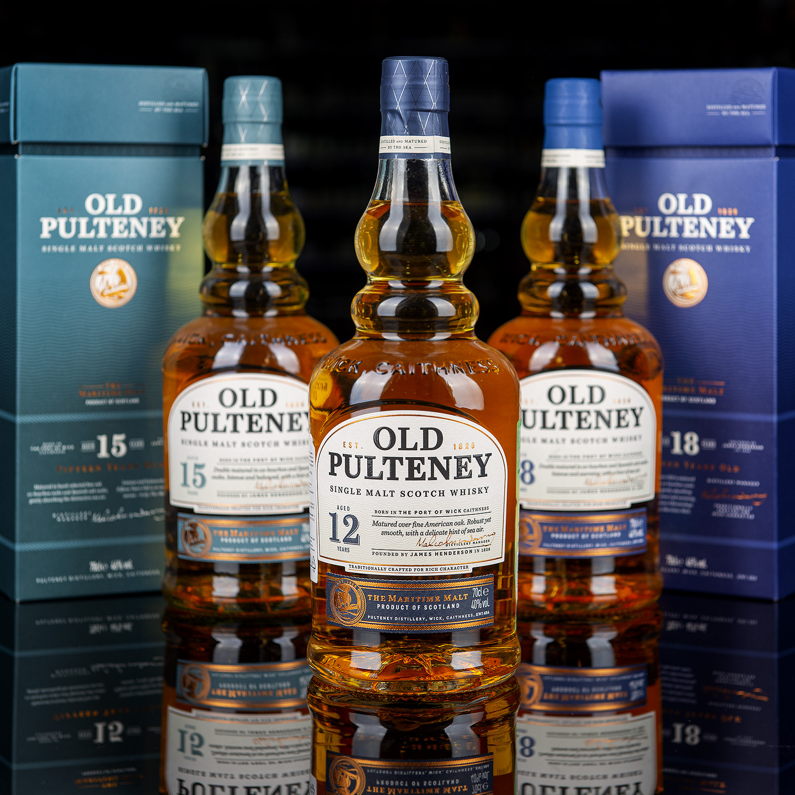 Old Pulteney 12 years - купить виски Олд Пултени 12 лет - цена