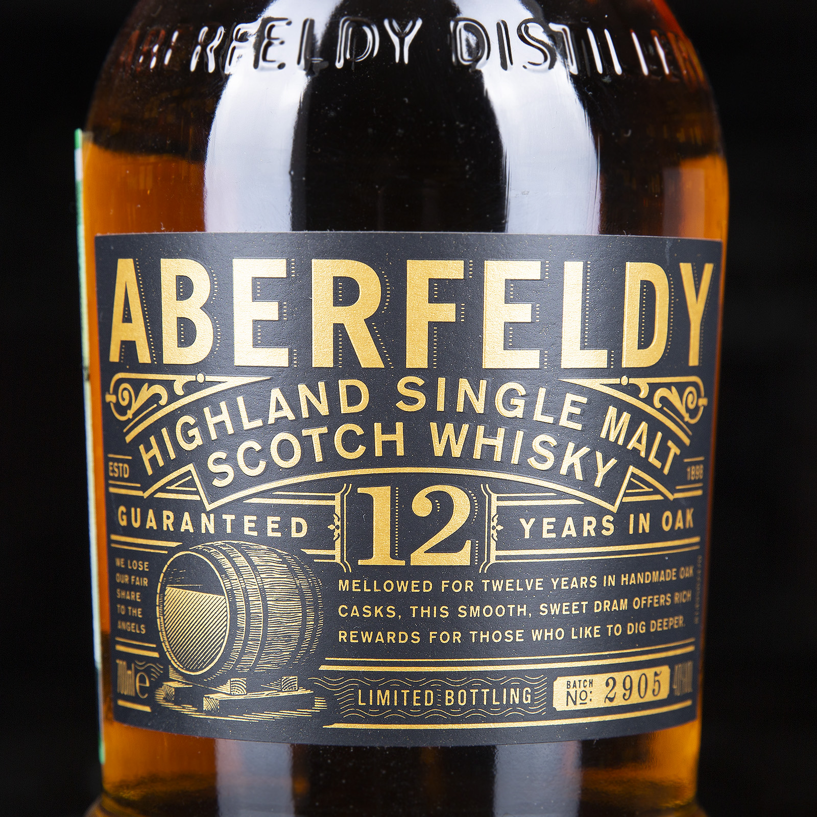 Aberfeldy 12 years - купить виски Аберфелди 12 лет 0.75 л - цена